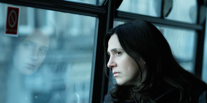 Louise on bus heading home